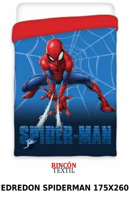 Edredón Nórdico Spiderman Disney - Rincón Textil